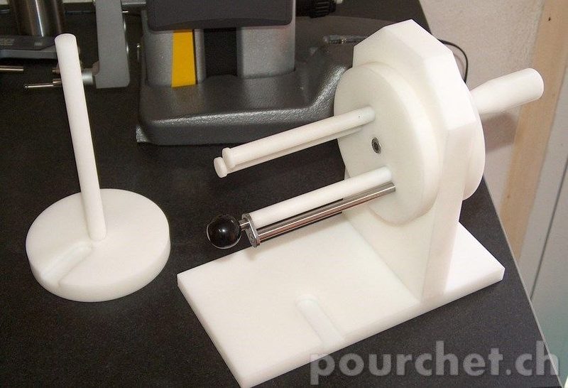 Pièce industrie médicale – réalisation Pourchet Sàrl, usinage CNC de précision